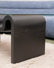 Load image into Gallery viewer, Black Squiggle Coffee Table