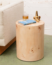 Load image into Gallery viewer, Burl Pedestal Table
