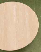 Load image into Gallery viewer, Travertine Walnut Base Coffee Table