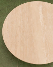 Load image into Gallery viewer, Travertine Walnut Base Coffee Table
