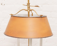 Load image into Gallery viewer, 20th Century French Bouillotte Lamp with Black Tole Shade