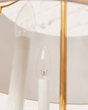 Load image into Gallery viewer, 20th Century French Bouillotte Lamp with Black Tole Shade