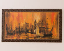 Load image into Gallery viewer, Textured Print Mid Century Original Art by Lee Burr