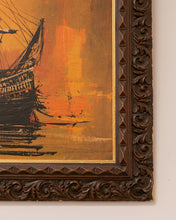 Load image into Gallery viewer, Textured Print Mid Century Original Art by Lee Burr