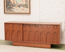 Load image into Gallery viewer, Scandinavian Credenza with Plinth Base