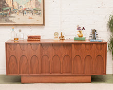 Load image into Gallery viewer, Scandinavian Credenza with Plinth Base