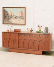 Load image into Gallery viewer, Scandinavian Credenza with Plinth Base