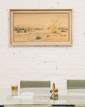 Load image into Gallery viewer, Vintage Desert Landscape Painting
