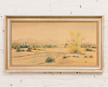 Load image into Gallery viewer, Vintage Desert Landscape Painting