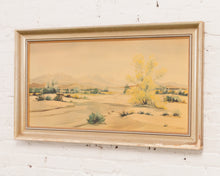 Load image into Gallery viewer, Vintage Desert Landscape Painting