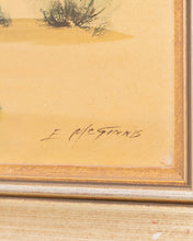 Load image into Gallery viewer, Vintage Desert Landscape Painting