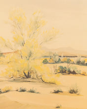 Load image into Gallery viewer, Vintage Desert Landscape Painting