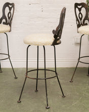 Load image into Gallery viewer, Corsican Cast Iron Heirloom Barstool Set of 3
