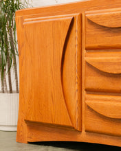 Load image into Gallery viewer, Oak Vintage Scandi Style Dresser