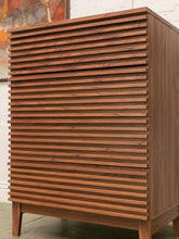 Load image into Gallery viewer, Slat Four Drawer Highboy Dresser