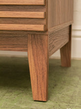 Load image into Gallery viewer, Slat Four Drawer Highboy Dresser
