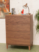 Load image into Gallery viewer, Slat Four Drawer Highboy Dresser