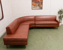 Load image into Gallery viewer, Robinson Sectional Sofa in Recycled Leather