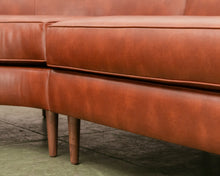 Load image into Gallery viewer, Robinson Sectional Sofa in Recycled Leather