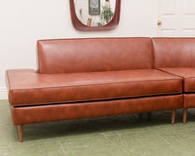 Load image into Gallery viewer, Robinson Sectional Sofa in Recycled Leather