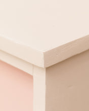 Load image into Gallery viewer, Louvered Drawer Pink Ombré Chest of Drawers