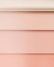 Load image into Gallery viewer, Louvered Drawer Pink Ombré Chest of Drawers