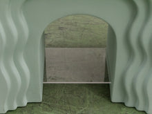 Load image into Gallery viewer, Mint Squiggle End Table