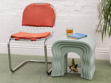 Load image into Gallery viewer, Mint Squiggle End Table