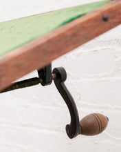 Load image into Gallery viewer, Antique Camera Stand Height Adjustable Cast Iron and Wood