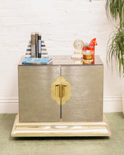 Load image into Gallery viewer, Mirrored Cabinet Nightstand by O.B Solie for Ello