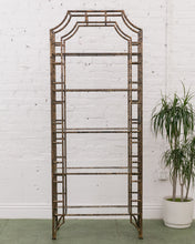 Load image into Gallery viewer, Hollywood Regency Asian Shelf