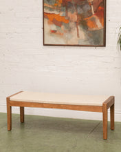 Load image into Gallery viewer, Teak Woven Rope Bench