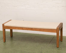 Load image into Gallery viewer, Teak Woven Rope Bench