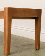 Load image into Gallery viewer, Teak Woven Rope Bench