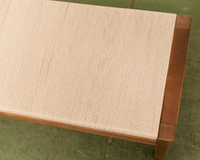 Load image into Gallery viewer, Teak Woven Rope Bench