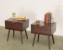 Load image into Gallery viewer, Pair of Slat Nightstands
