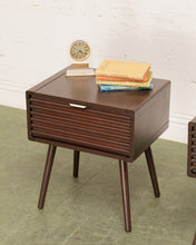 Load image into Gallery viewer, Pair of Slat Nightstands