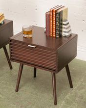 Load image into Gallery viewer, Pair of Slat Nightstands