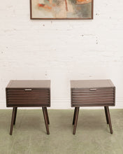 Load image into Gallery viewer, Pair of Slat Nightstands