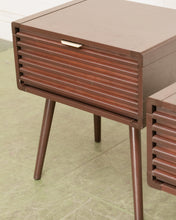 Load image into Gallery viewer, Pair of Slat Nightstands