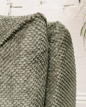 Load image into Gallery viewer, Stitched Green Chair and Ottoman