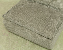 Load image into Gallery viewer, Stitched Green Chair and Ottoman