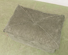Load image into Gallery viewer, Stitched Green Chair and Ottoman
