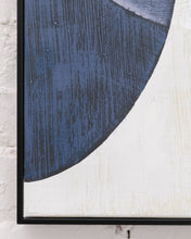 Load image into Gallery viewer, Blue and White Abstract