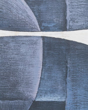 Load image into Gallery viewer, Blue and White Abstract