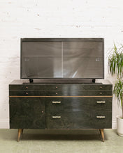 Load image into Gallery viewer, 1950’s Ebonized Hutch