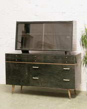 Load image into Gallery viewer, 1950’s Ebonized Hutch