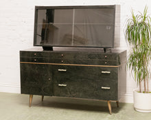 Load image into Gallery viewer, 1950’s Ebonized Hutch