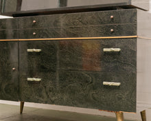 Load image into Gallery viewer, 1950’s Ebonized Hutch