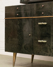 Load image into Gallery viewer, 1950’s Ebonized Hutch
